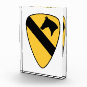 1e Cavaleriedivisie Patch Patriottisch Fotoblokken (Rechts)