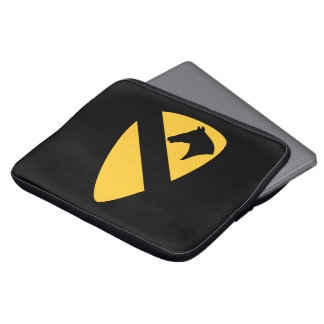 1e Cavaleriedivisie Patch Patriottisch Laptop Sleeve