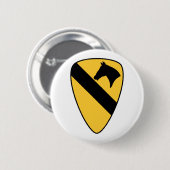 1e Cavaleriedivisie Patch Patriottisch Ronde Button 5,7 Cm (Voorkant /achterkant)