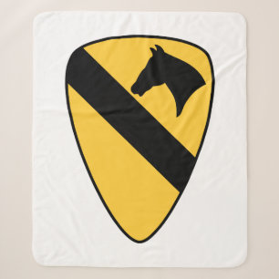 1e Cavaleriedivisie Patch Patriottisch Sherpa Deken