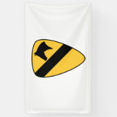 1e Cavaleriedivisie Patch Patriottisch Spandoek (Verticaal)