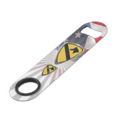1e Cavaleriedivisie Speed Flessenopener (Voorkant Gekanteld)