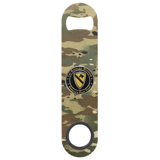 1e Cavaleriedivisie Speed Flessenopener (Voorkant)