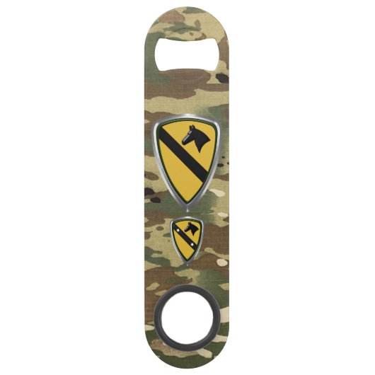 1e Cavaleriedivisie Speed Flessenopener (Voorkant)