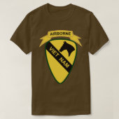 1e Cavaleriedivisie SSI w Tab wo Txt X T-shirt (Design voorkant)