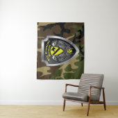 1e Cavaleriedivisie Veteraan Wandkleed (In situ)