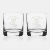 1e Cavaleriedivisie Vietnam Air Cav Whisky Glas (Achterkant)