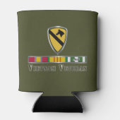 1e Cavaleriedivisie Vietnam Veteraan Blikjeskoeler (Achterkant)