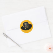 1e Cavaleriedivisie Vietnam-veteraan Ronde Sticker (Envelop)