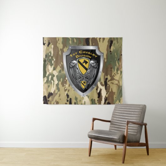 1e Cavaleriedivisie Wandkleed (In Situ (horizontaal))