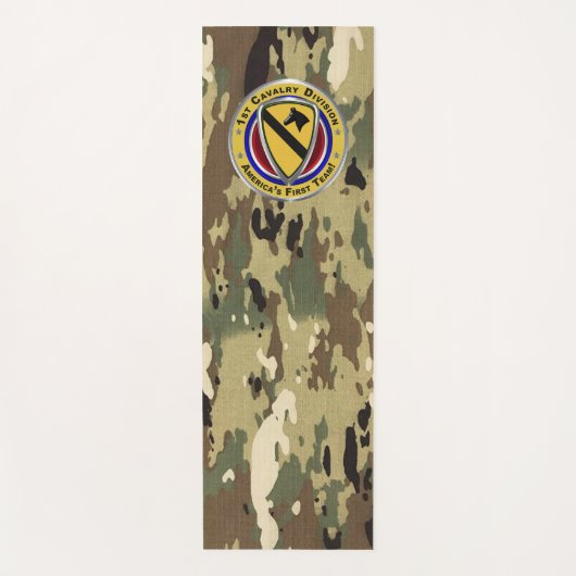 1e Cavaleriedivisie  Yogamat (Voorkant)