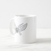 1e Cavalry Div - Original Air Assault - Vietnam Koffiemok (Voorkant links)