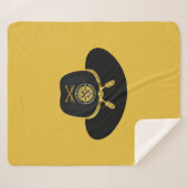 1e Cavalry divisie Afghanistan Veteraan Sherpa Deken (Voorkant (horizontaal))