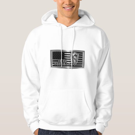 1e Cavalry divisie Irakveteraan Hoodie (Voorkant)