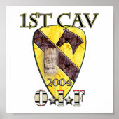 1e Cavalry Division 2004 OIF Poster (Voorkant)