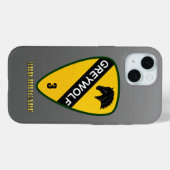 1e Cavalry Division, 3e Brigade iPhone Case (Achterkant (horizontaal))