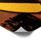 1e Cavalry Division Air Cav Fort Hood Patch Poster (Hoek)