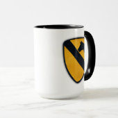 1e Cavalry Division Air Cav Fort Hood Veteranen Mok (Voorkant rechts)