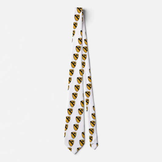 1e Cavalry Division Air Cav Veterans Vets LRRP Stropdas (Voorkant)