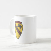 1e Cavalry Division AIRBORNE Coffee Mok (Voorkant links)