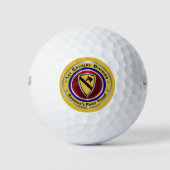 1e Cavalry Division - Amerika's eerste team Golf B Golfballen (Voorkant)