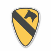 1e Cavalry Division Badge (Verenigde Staten) Sticker (Voorkant)