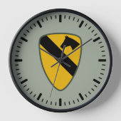 1e Cavalry Division Clock (Voorkant)