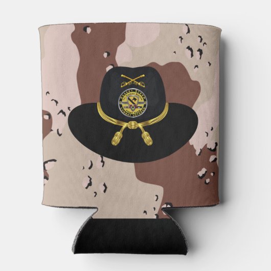 1e Cavalry Division Desert Storm Blikjeskoeler (Achterkant)