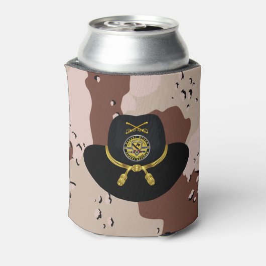 1e Cavalry Division Desert Storm Blikjeskoeler (Blikje Achterkant)