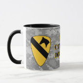 1e Cavalry Division Digital Urban Camo Coffee Mok (Links)