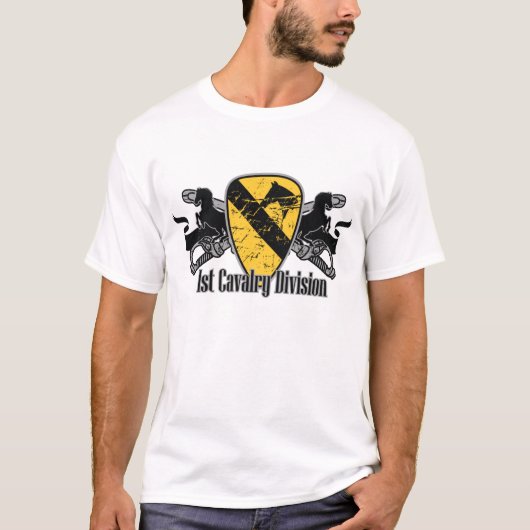 1e Cavalry Division First Cav T-shirt (Voorkant)