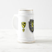 1e Cavalry Division "First Team" Bierpul (Voorkant links)