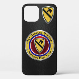 1e Cavalry Division "First Team" Gepersonaliseerd Case-Mate iPhone Case