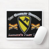 1e Cavalry Division Gift Muismat (Met muis)