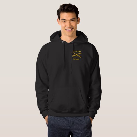 1e Cavalry Division Hoodie (Voorkant volledig)