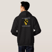 1e Cavalry Division Hoodie (Achterkant volledig)