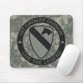 1e Cavalry Division Mousepad ACU Muismat (Met muis)