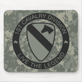 1e Cavalry Division Mousepad ACU Muismat