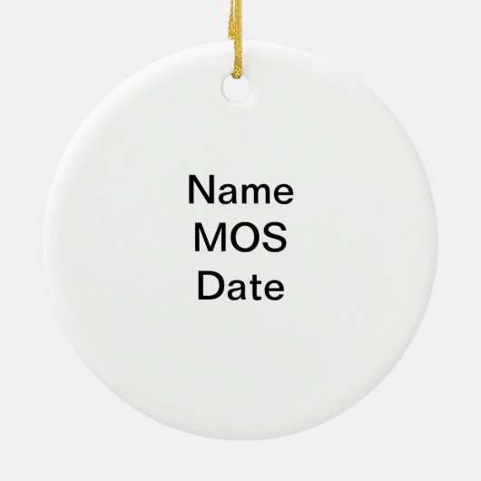 1e Cavalry Division Ornament (Achterkant)