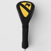 1e Cavalry Division Patriotic Patch Golfheadcover (Voorkant)