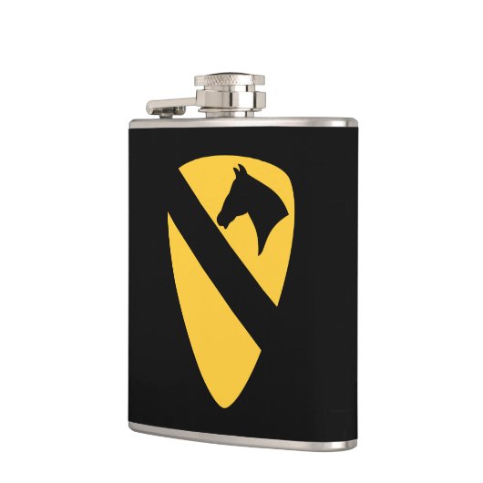 1e Cavalry Division Patriotic Patch Heupfles (Links)