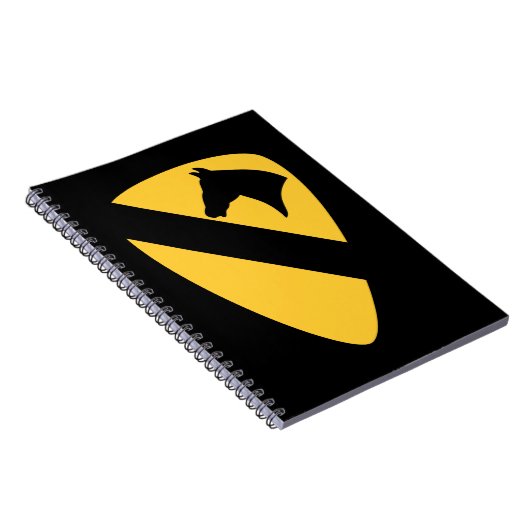 1e Cavalry Division Patriotic Patch Notitieboek (Rechterzijde)