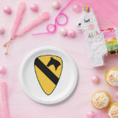 1e Cavalry Division Patriotic Patch Papieren Bordje (Feest)