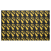 1e Cavalry Division Patriotic Patch Stof (Fat Quarter)