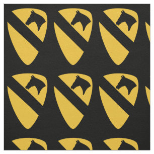 1e Cavalry Division Patriotic Patch Stof