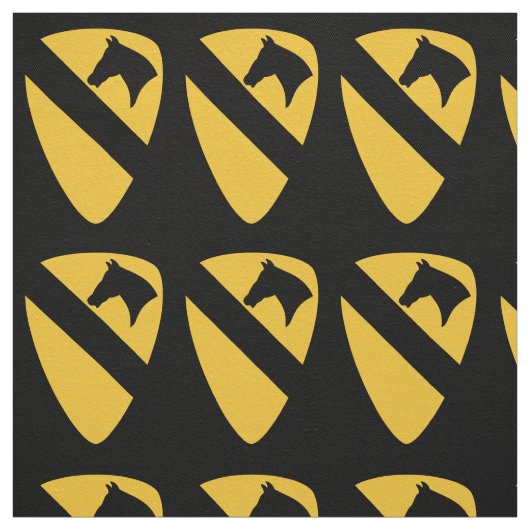 1e Cavalry Division Patriotic Patch Stof (Swatch)