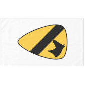 1e Cavalry Division Patriotic Patch Tafelkleed (Voorkant (Horizontaal))