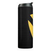 1e Cavalry Division Patriotic Patch Thermosbeker (Gedraaid links)