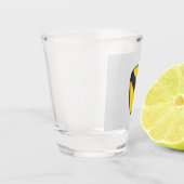 1e Cavalry Division Shot Glass Glas (Links)