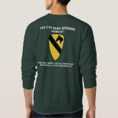1e Cavalry Division Sweatshirt (Achterkant)